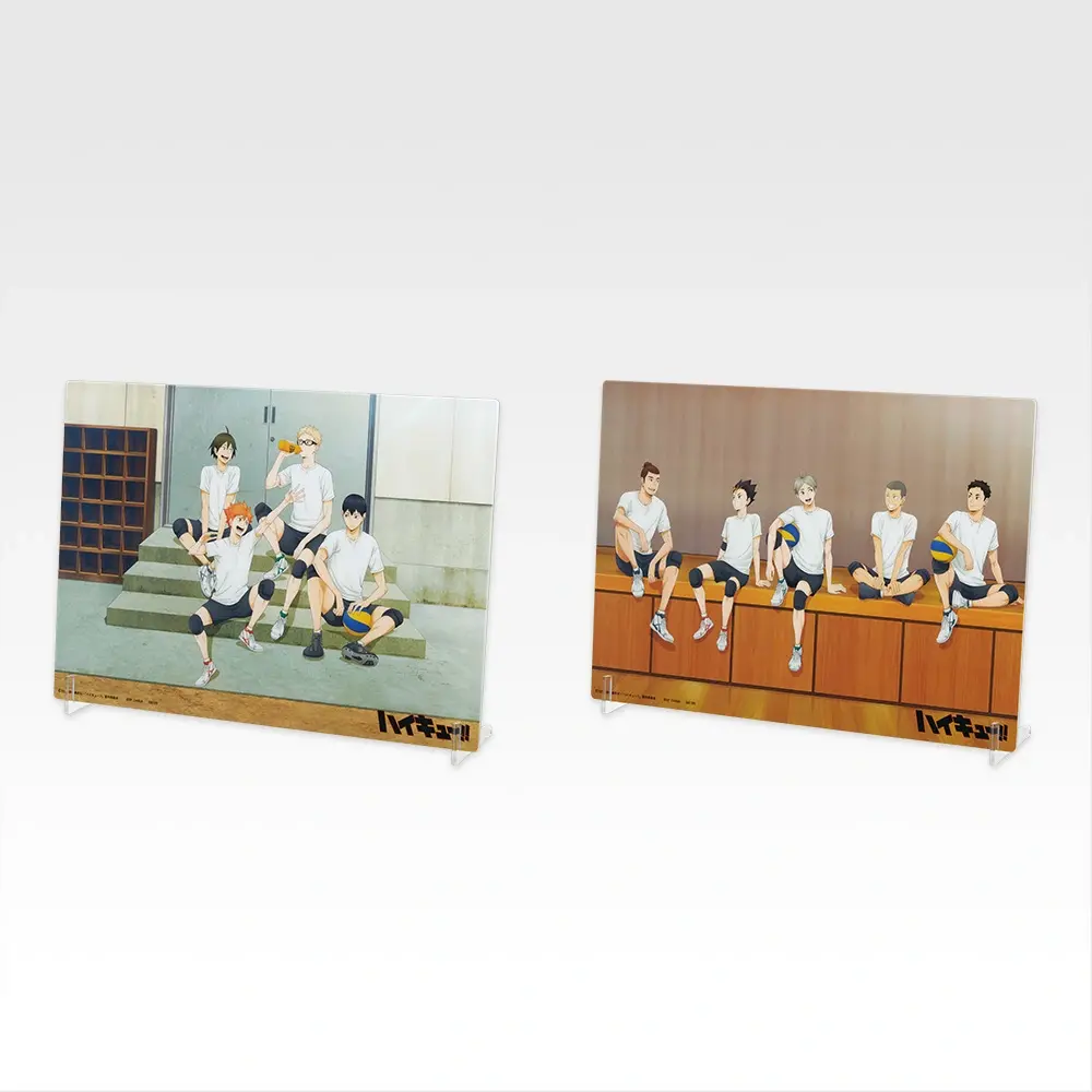 하이큐 등장 인물 D상 아크릴 스탠드 (B5, 신규 일러스트)